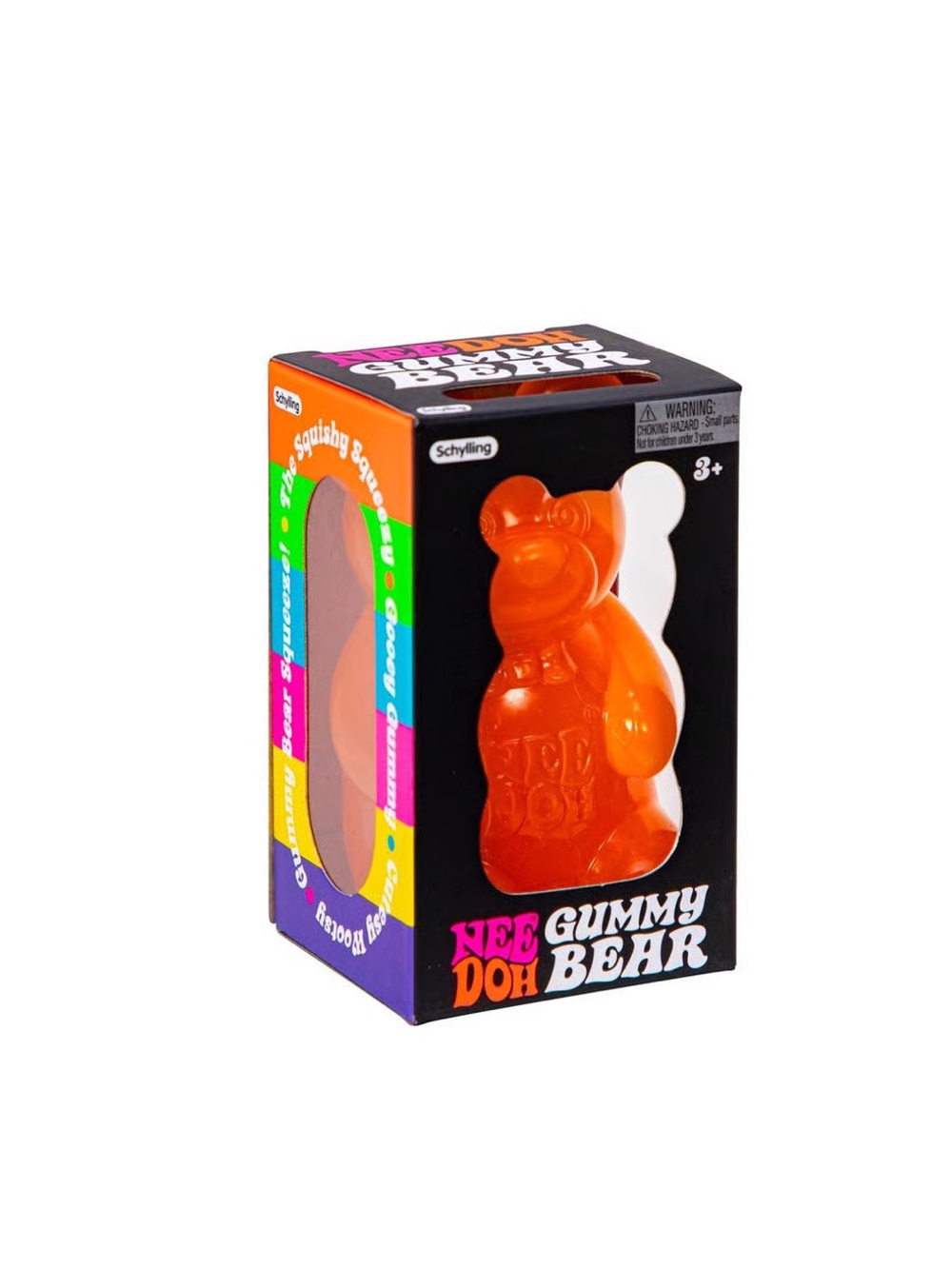 NeeDoh Gummy Bear in Orange